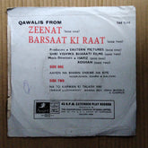 Various  - Qawalis From Zeenat / Barsaat Ki Raat (45-RPM)